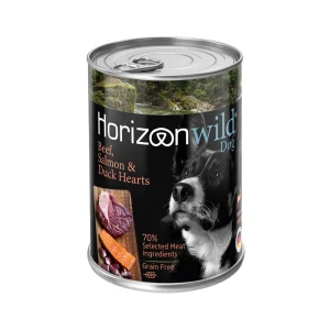 הוריזן בקר,סלמון ולבבות ברווז לכלב